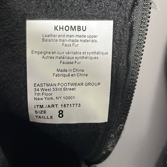 Khombu Boulder Suede Winter Boots - Picture 5 of 5